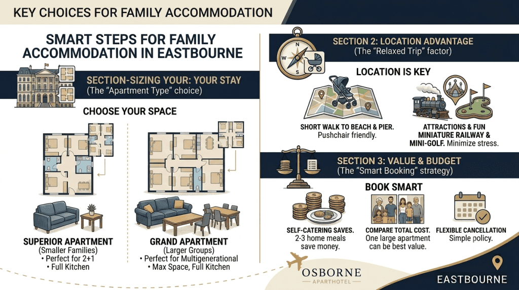 Key Choices for Family Accomodations - Infographic